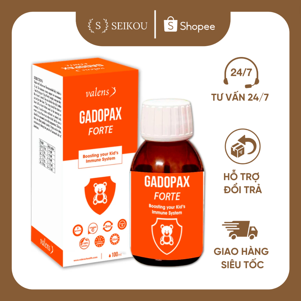 Gadopax Forte - Tăng đề kháng vượt trội từ Châu Âu, Trẻ hết ốm vặt