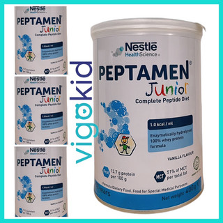 SỮA BỘT NESTLE PEPTAMEN JUNIOR 400G CHO TRẺ TRẾN 1 TUỔI 