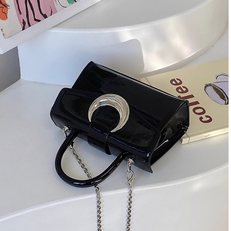 Túi nữ đeo chéo Bewon hình mặt trăng Túi bạc đeo chéo Dây kim loại Túi xách nữ Túi xách taobao T012