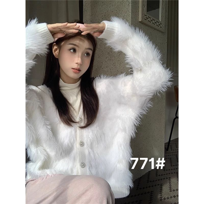 Áo khoác len lông hàng Quảng châu loại 1