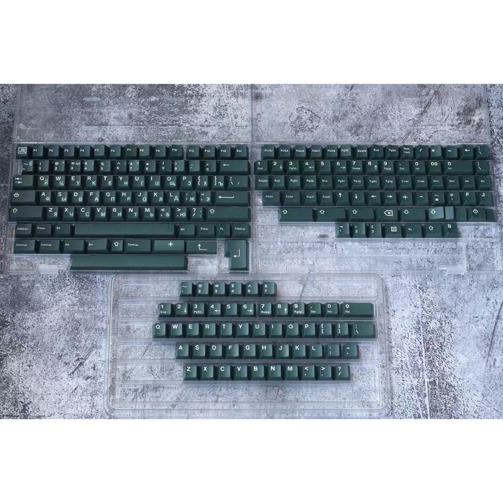 Bộ Keycap bàn phím cơ JTK Emerald | Cherry profile | ABS