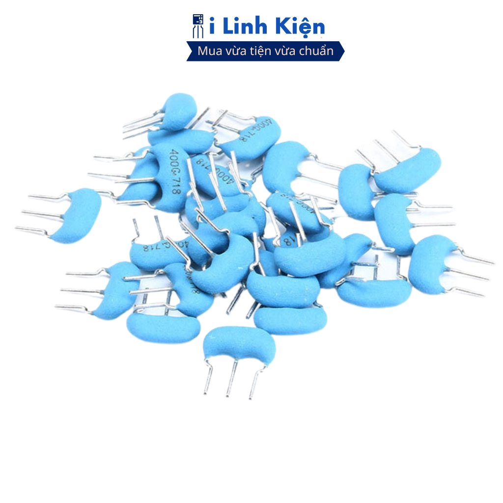 Thạch anh 3 chân 4Mhz chân cắm chất lượng cao ilinhkien.