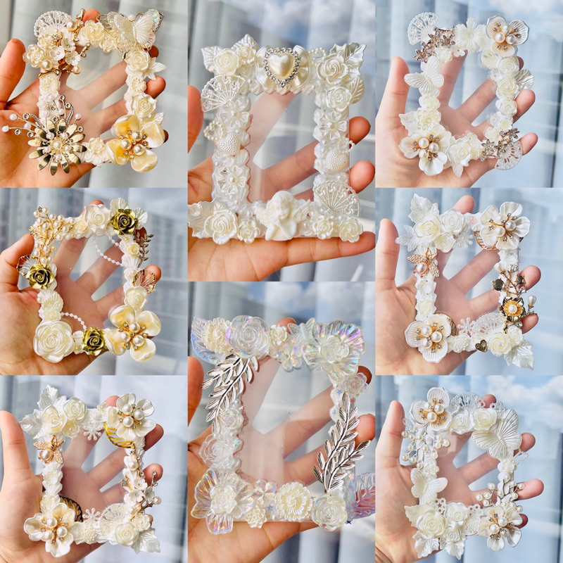 Topdecor kem keo TẠP HOÁ BÉ PINK có đính charm kim loại