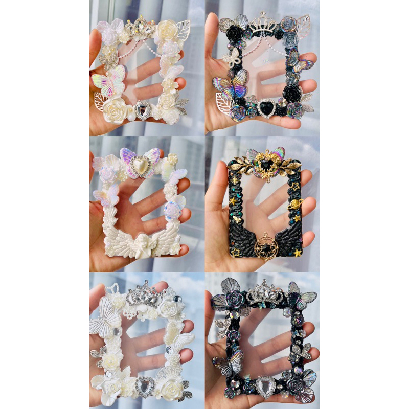 Topdecor kem keo TẠP HOÁ BÉ PINK có đính charm kim loại