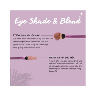 Bộ Cọ Trang Điểm mắt cơ bản Real Techniques Shade And Blend 91529