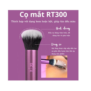 Bộ Cọ Trang Điểm mắt cơ bản Real Techniques Shade And Blend 91529