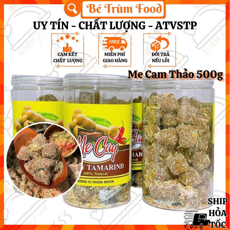 Me Cam Thảo 500g 𝐅𝐫𝐞𝐞𝐒𝐡𝐢𝐩 (Hình Thật 100%) Bé Trùm Food