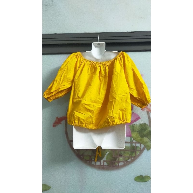 Áo vàng cotton size M-L