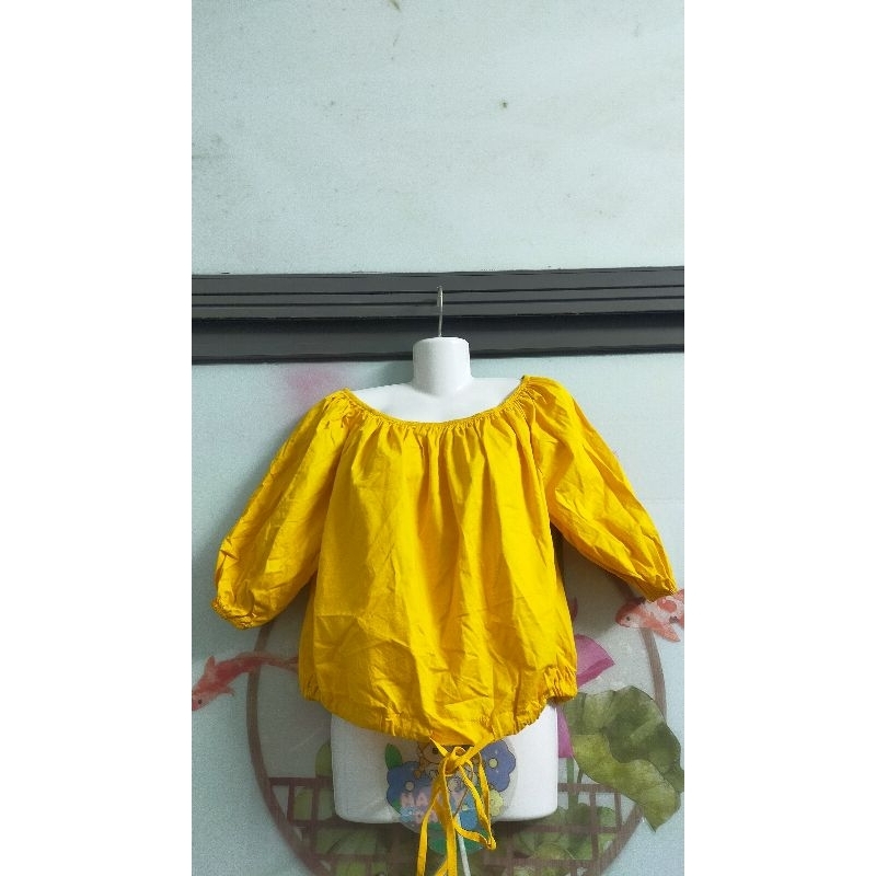 Áo vàng cotton size M-L