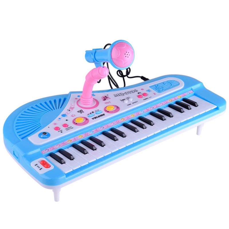 Đàn piano organ dành cho bé kèm mic
