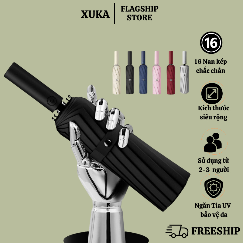 Dù Che Mưa XUKA Thiết Kế Vải Chống Thấm Nước Cao Cấp