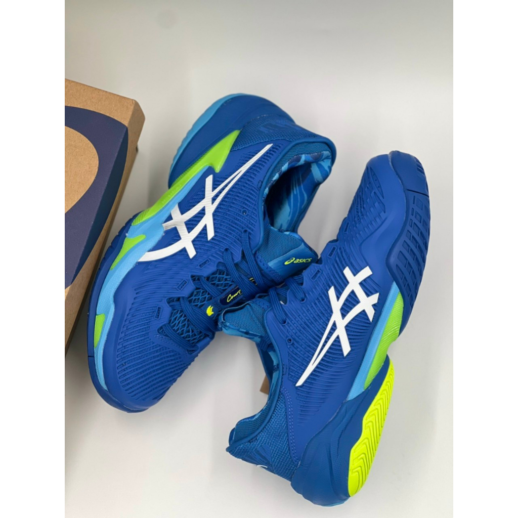 GIÀY TENNIS ASICS COURT FF 3 NOVAK TUNA BLUE/WHITE (1041A363-400)