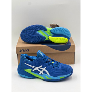  GIÀY TENNIS ASICS COURT FF 3 NOVAK TUNA BLUE WHITE  1041A363-400  