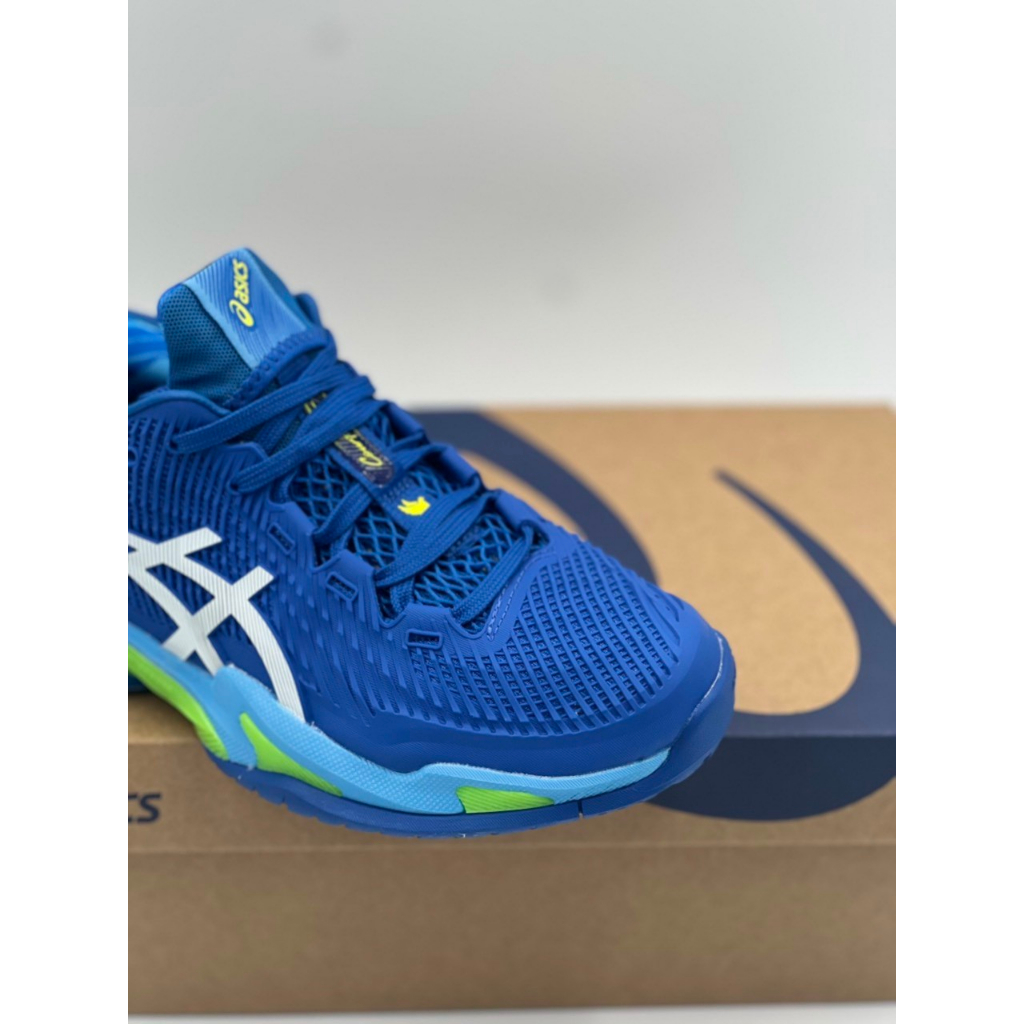 GIÀY TENNIS ASICS COURT FF 3 NOVAK TUNA BLUE/WHITE (1041A363-400)