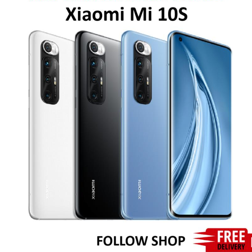 Điện thoại Xiaomi Mi 10s RAM 8/128GB chip Snapdragon 870 5G camera lên tới 108MP thiết kế cao cấp