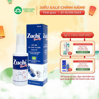 Xịt khử mùi hôi chân , hôi giày Zuchi