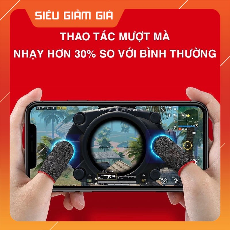 Bao Tay Chơi Game freefire, Pubg, Liên Quân Găng tay chơi game Chống Mồ Hôi, Siêu Nhạy,Co Giãn Cực Tốt Chính hãng Pavu