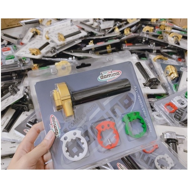 Cùm tăng ga DOMINO 2 dây ga.Thông dụng cho các dòng xe