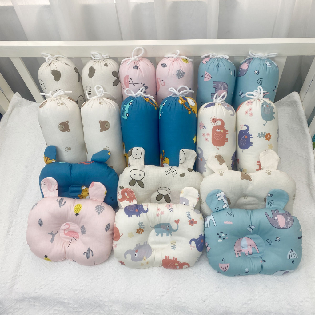 Gối Chặn BAFABY Cho Bé Sơ Sinh Cao Cấp Chống Giật Mình Giúp Bé Ngủ Ngon Hơn 267