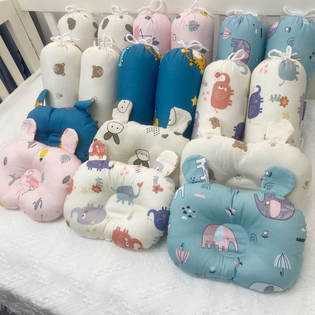 Gối Chặn BAFABY Cho Bé Sơ Sinh Cao Cấp Chống Giật Mình Giúp Bé Ngủ Ngon Hơn 267