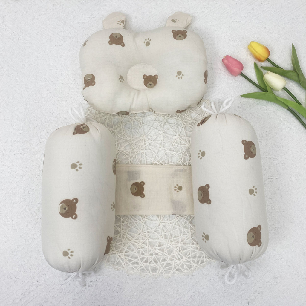 Gối Chặn BAFABY Cho Bé Sơ Sinh Cao Cấp Chống Giật Mình Giúp Bé Ngủ Ngon Hơn 267