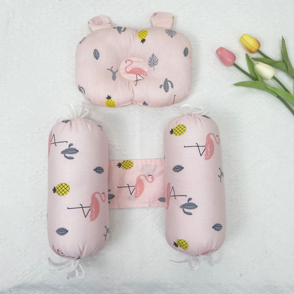 Gối Chặn BAFABY Cho Bé Sơ Sinh Cao Cấp Chống Giật Mình Giúp Bé Ngủ Ngon Hơn 267