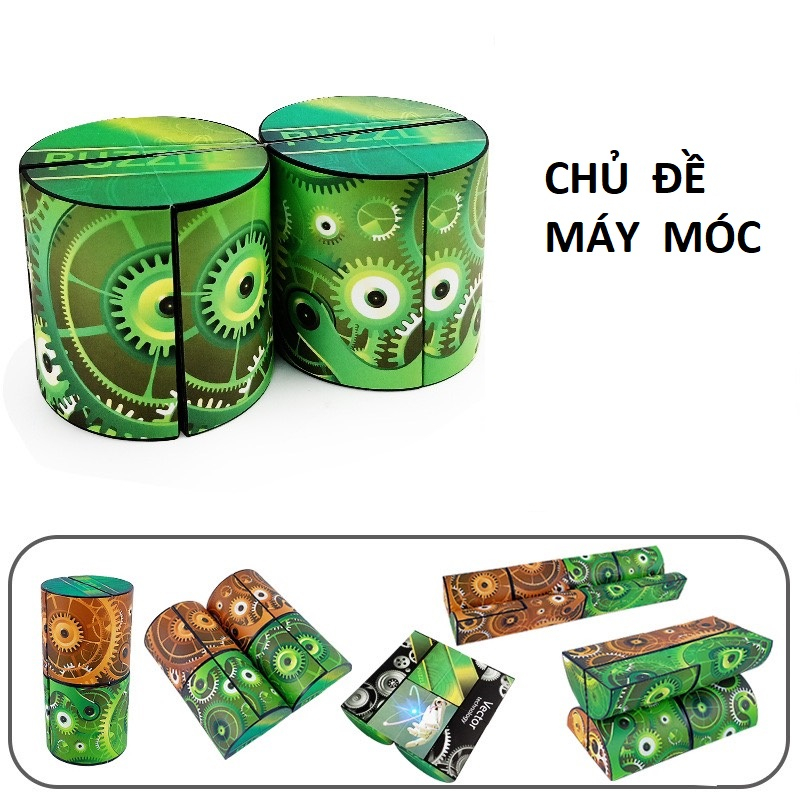 Combo 8 khối rubik magic 3D