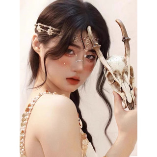 Bờm tóc bohemian - Vòng đội đầu head chain boho style