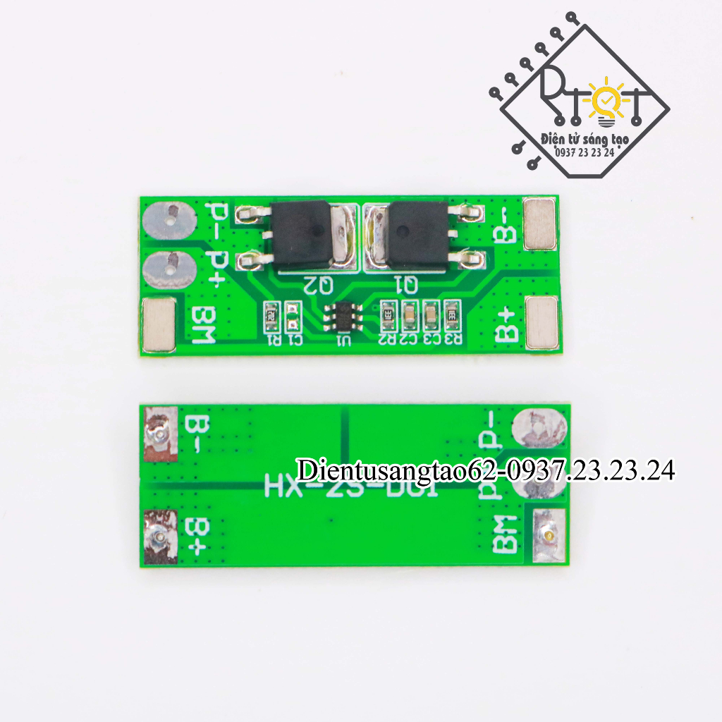 Mạch 2S 10A 3.2V Bảo Vệ Pin Lithium LifePO4 3.2V HX-2S-D01