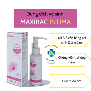 Gel vệ sinh intima Maxibac