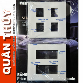 Mặt dùng cho 4, 6 thiết bị - Panasonic Full , Wide - CHÍNH HÃNG (1 CÁI)