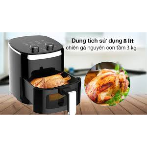 Nồi chiên Nineshield 8L Kb-5005M,BẢO HÀNH 12 THÁNG.