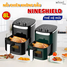 Nồi chiên Nineshield 8L Kb-5005M,BẢO HÀNH 12 THÁNG.