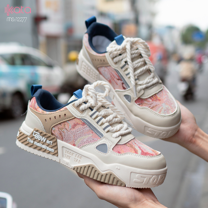 Giày thể thao nữ, giày dạo phố sinh viên phong cách Hàn Quốc 12277