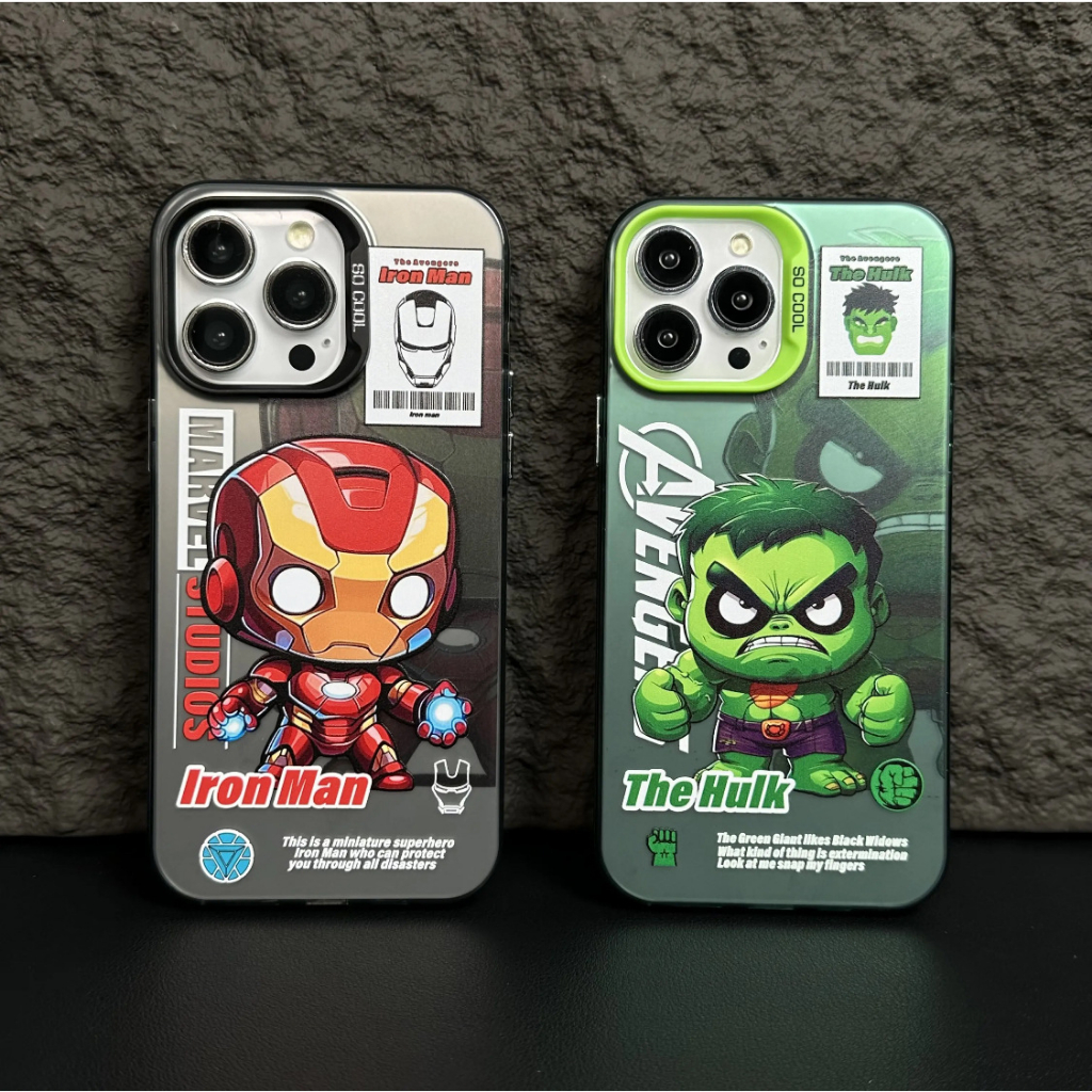 Ốp Chống Sốc Hình Avengers Cho iPhone 14promax/ 14pro/ 13pro/ 13promax/ 12/ 12promax/ 11 Hình ảnh sắc nét