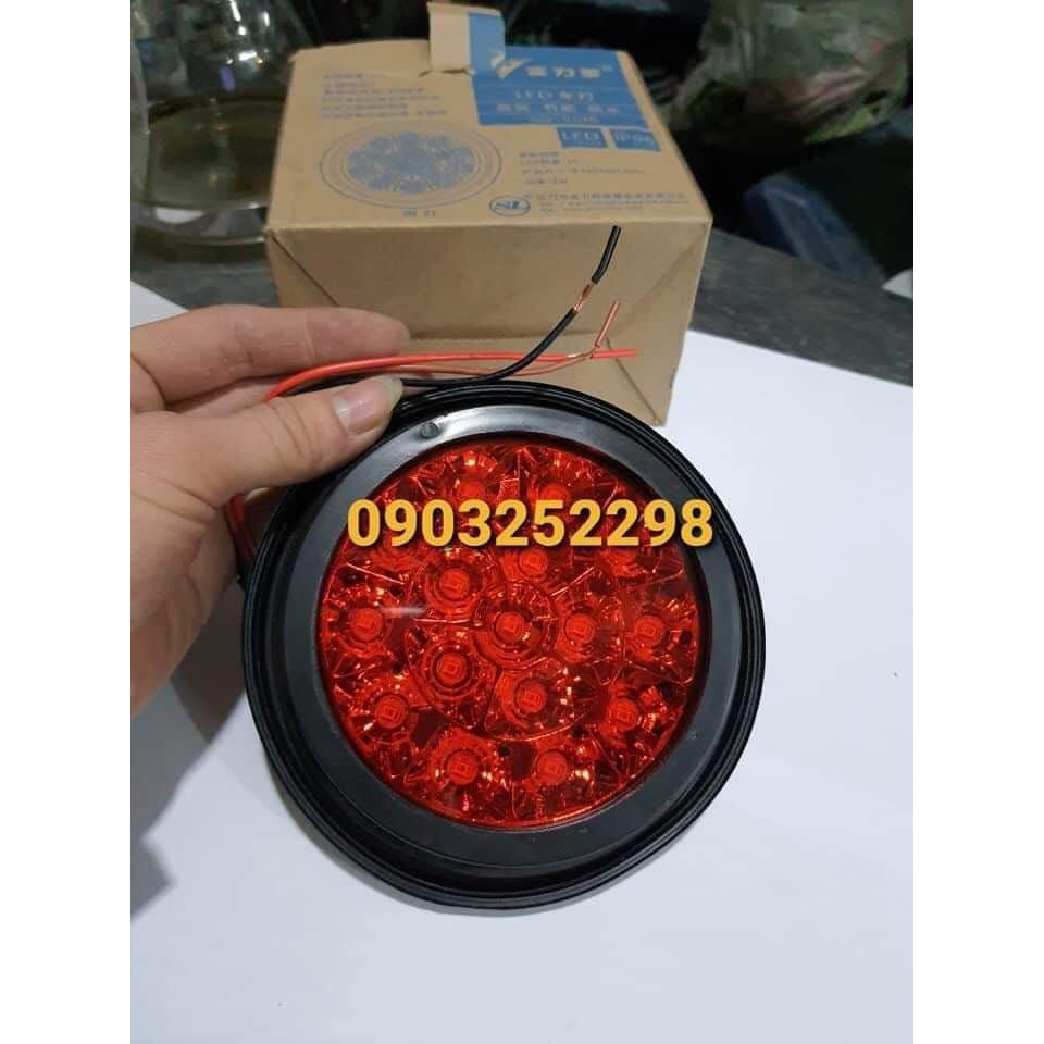 Đèn led  mooc , đèn led hậu tròn thay thế , lắp cản sau nhiều xe tiện dụng  12v 24v hàng silidu loại 1