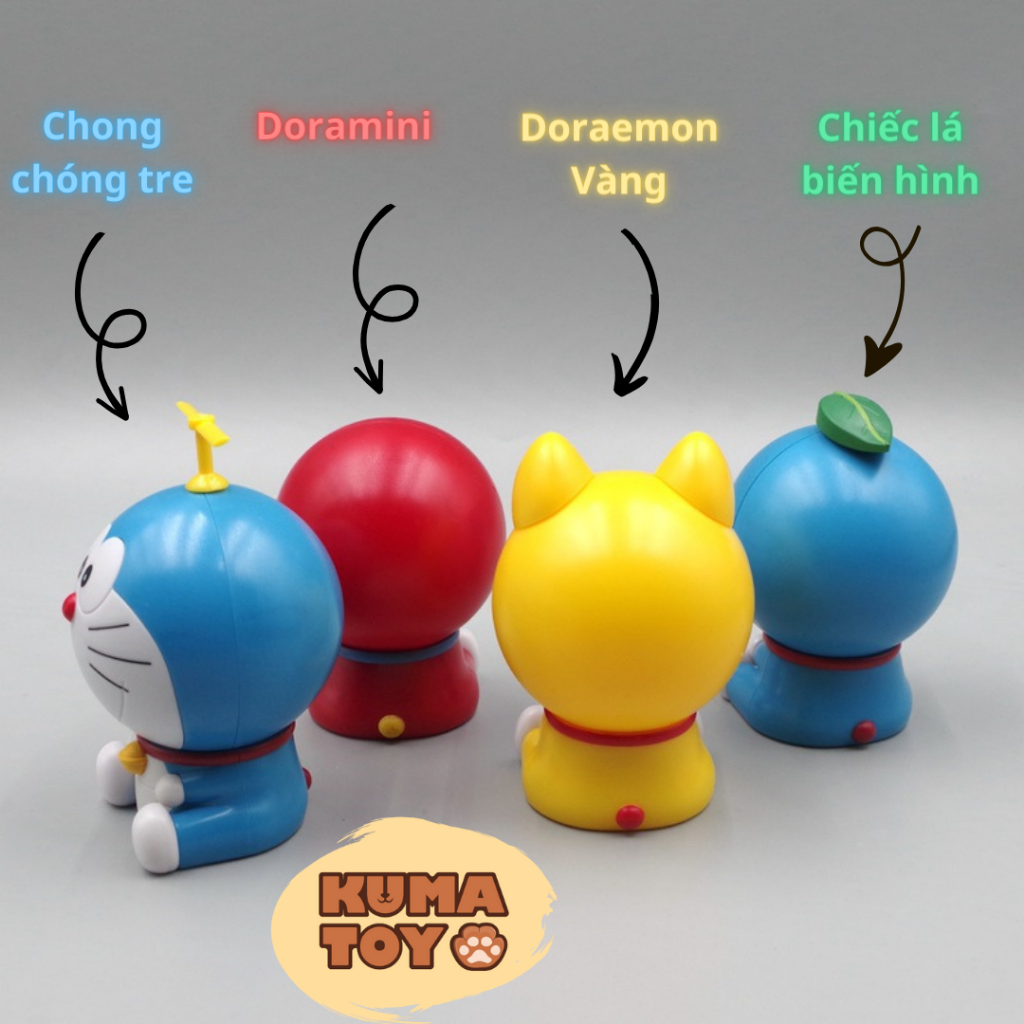 Mô hình Doraemon Gacha cao cấp - figure doremon nobita