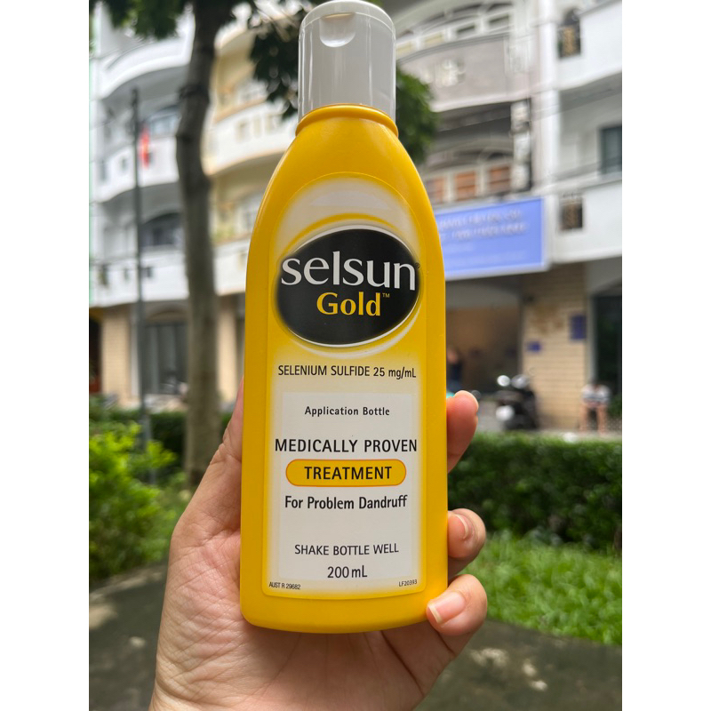 Úc.Dầu gội ngăn ngừa gàu Selsun Gold Anti Dandruff Shampoo Treatment 200mL