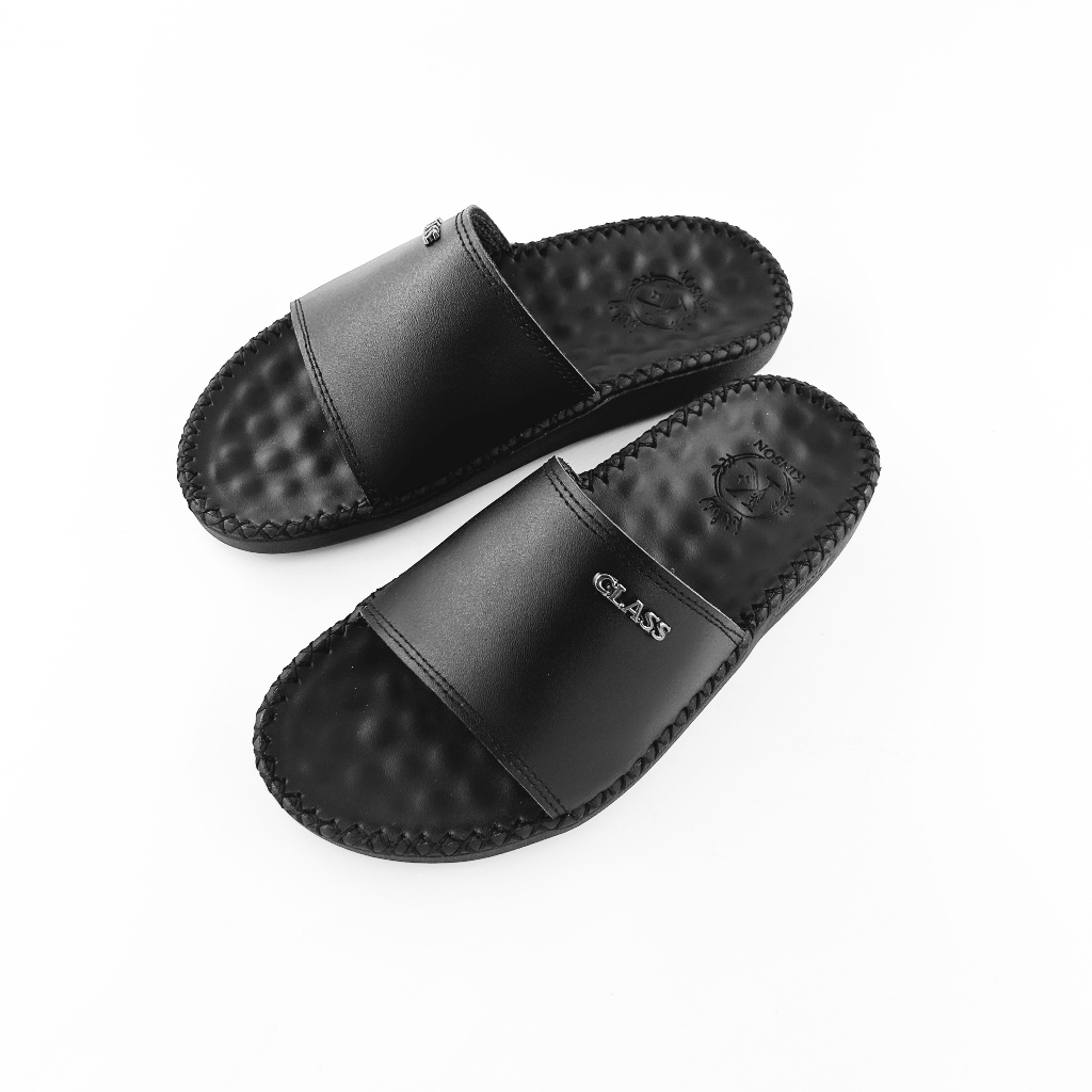 Dép da nam Class trẻ trung,năng động-Kinson Shop