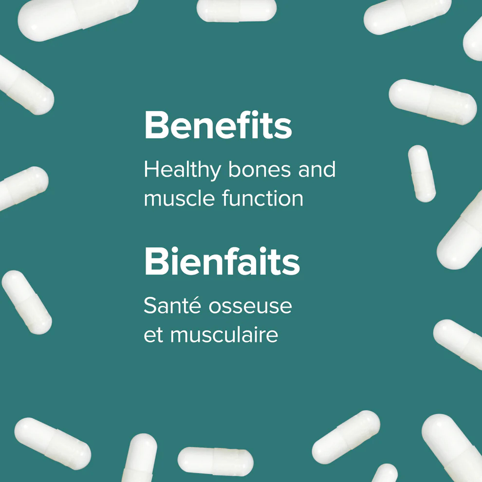 Webber Magnesium Bisglycinate Canada bổ sung magie giảm stress, giảm căng thẳng âu lo 120 Viên