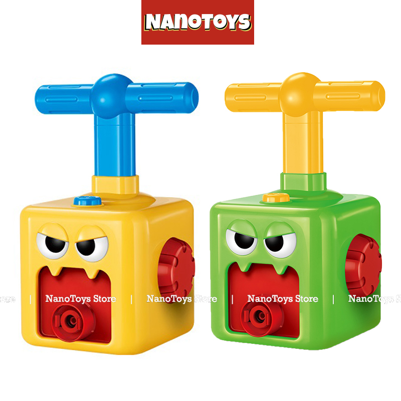 Đồ chơi xe bơm bong bóng, đua ô tô bong bóng - NANOTOYS STORE