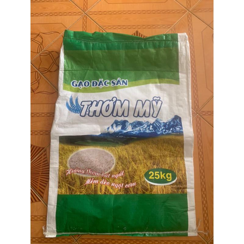Thanh lý  50 vỏ bao gạo 25kg