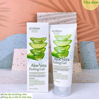 Tẩy Da Chết Nha Đam Arrahan Aloe Vera Peeling Gel 180ml