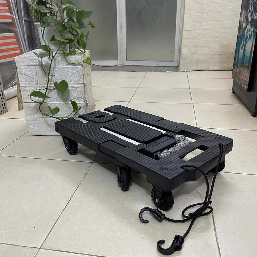 Xe đẩy hàng - kéo hàng đa năng 7 bánh S&D VT270 kéo dài sàn, siêu tải trọng 150kg,có bánh xoay 360 độ Tiện Lợi