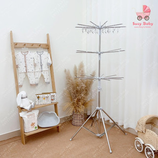 Cây phơi inox đa năng tiện lợi 56 kẹp, Suzy baby