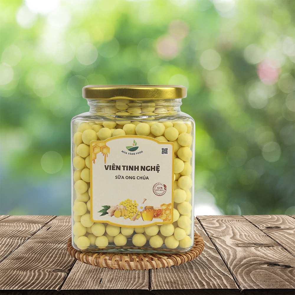 Viên Tinh Nghệ MÙA VÀNG FOOD Sữa Ong Chúa Nguyên Chất 330g