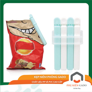 Kẹp niêm phong GADO kẹp nhựa bảo quản túi đựng thực phẩm kẹp túi đồ ăn thông minh