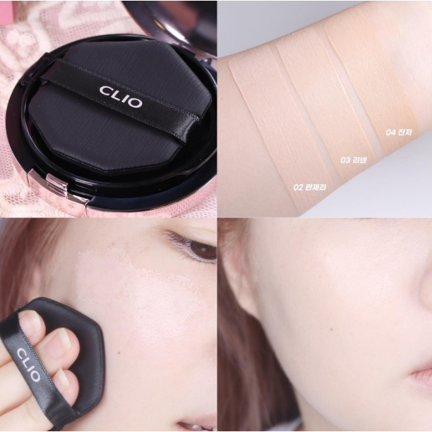 Set Phấn Nước CLIO Kill Cover Fixer Cushion 15g*2