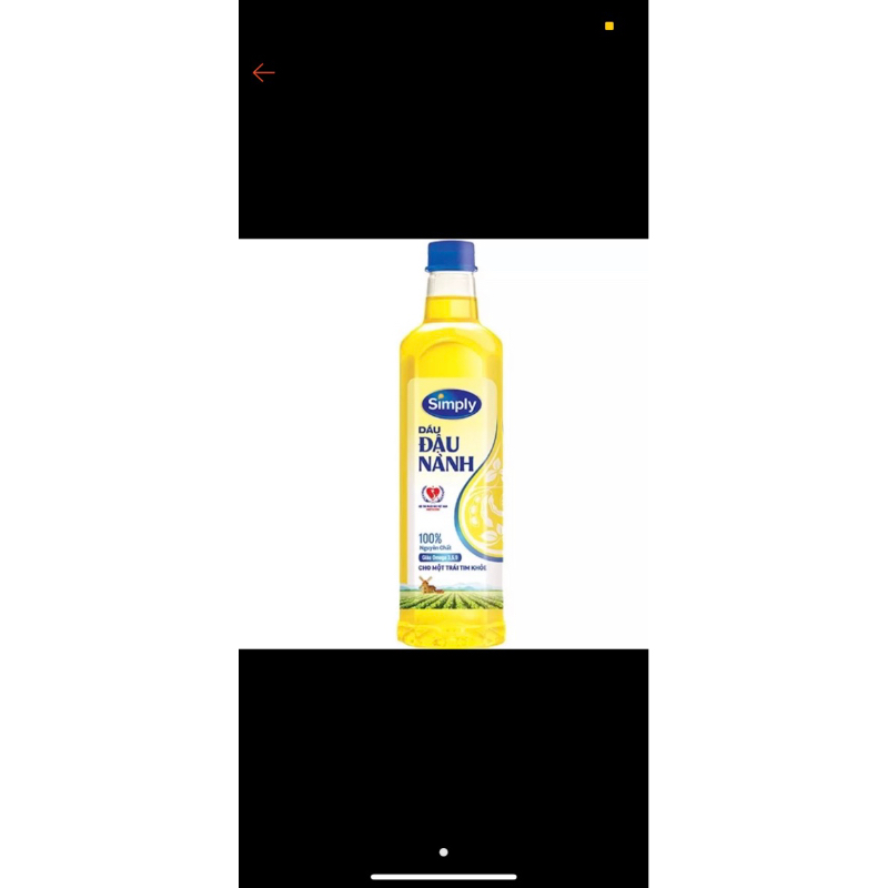 Dầu ăn simply 1l