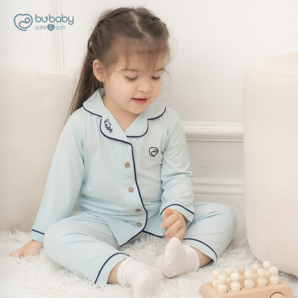 Bu baby - Bộ dài tay Pyjamas Bambus Mella BBB110208